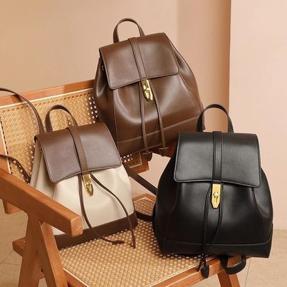 SEFAX women's Leather backpack